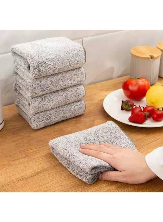 10-Piece Cleaning Towels Set – High Quality Soft and Effective Material for Fast and Easy Cleaning of Various Surfaces (T) - Image 5
